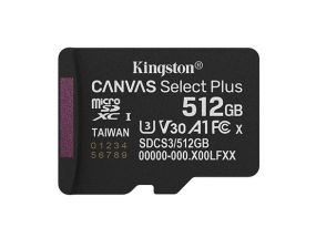 MEMORY MICRO SDXC 512GB UHS-I/SDCS3/512GBSP KINGSTON