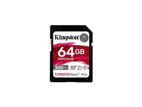 MEMORY SDXC 64GB C10/SDR2/64GB KINGSTON