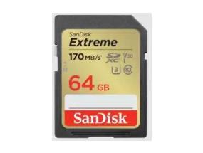 MEMORY SDXC 64GB UHS-1/SDSDXV2-064G-GNCIN SANDISK