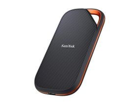 External SSD SANDISK Extreme Pro 2TB USB-C Write speed 3700 MBytes/sec Read speed 3800 MBytes/sec...