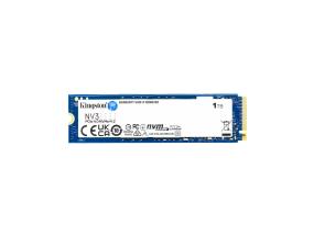 SSD KINGSTON NV3 1TB M.2 PCIE NVMe 3D NAND Write speed 4000 MBytes/sec Read speed 6000 MBytes/sec...