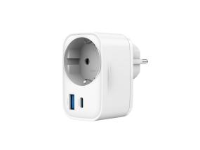 CHARGER USB UNIVERSAL 20W WHT/2P AC TA-ACPDQC20-01-W GEMBIRD