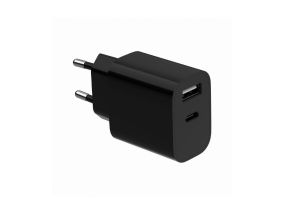 CHARGER USB UNIVERSAL BLACK/2P TA-UC-2AC12-01-BK GEMBIRD