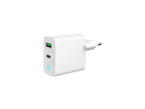 CHARGER USB 20W 2PORT/TA-UC-PDQC20L-W-01 GEMBIRD