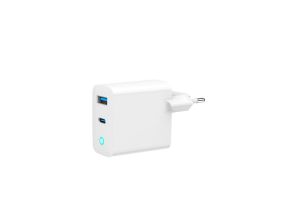 CHARGER USB 30W 2PORT/TA-UC-PDQC30L-W-01 GEMBIRD