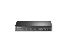 Switch TP-LINK Desktop/pedestal 9x10Base-T / 100Base-TX PoE+ ports 8 TL-SF1009P
