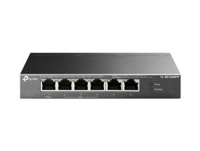 Switch TP-LINK TL-SG1006PP Desktop/pedestal 6x10Base-T / 100Base-TX / 1000Base-T PoE+ ports 4 TL...