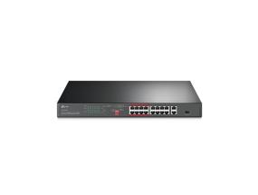 Switch TP-LINK Desktop/pedestal 16x10Base-T / 100Base-TX PoE+ ports 16 TL-SL1218P