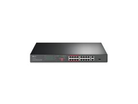 Switch TP-LINK Desktop/pedestal 16x10Base-T / 100Base-TX PoE+ ports 16 TL-SL1218P