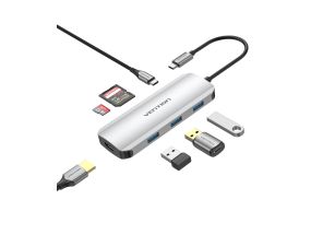 NB ACC DOCKING STATION 7IN1/USB-C 0.15M TOJHB VENTION