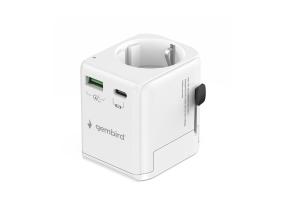 POWER ADAPTER GROUNDED 20W/WHT TPA-EU1A1C20-01-W GEMBIRD