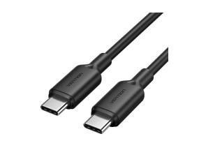 CABLE USB-C TO USB-C/2M BLACK TRCBH VENTION