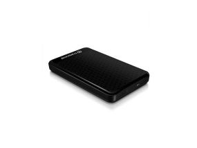 External HDD TRANSCEND StoreJet 1TB USB 3.0 Colour Black TS1TSJ25A3K