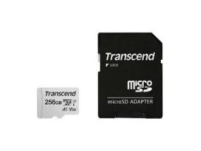 Mälukaart SDXC 256GB W/ADAP/C10 TS256GUSD300S-A TRANSCEND