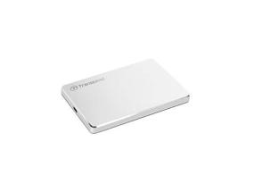 External HDD TRANSCEND StoreJet 2TB USB 3.1 Colour Silver TS2TSJ25C3S