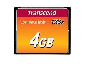 MEMORY COMPACT FLASH 4GB/SLC TS4GCF133 TRANSCEND