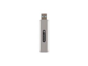 External SSD TRANSCEND ESD320A 512GB USB 3.2 3D NAND Write speed 950 MBytes/sec Read speed 1050...