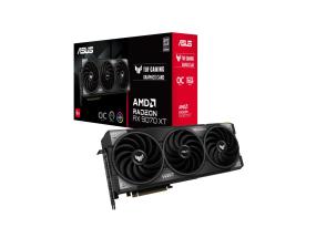 Graphics Card ASUS AMD Radeon RX 9070 XT 16 GB GDDR6 256 bit PCIE 5.0 16x Triple slot Fansink...
