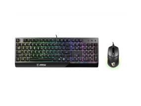 KEYBOARD +MOUSE/VIGOR GK30 COMBO US MSI