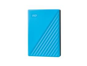 External HDD WESTERN DIGITAL My Passport 4TB USB 2.0 USB 3.0 USB 3.2 Colour Blue WDBPKJ0040BBL-WESN