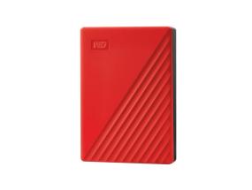External HDD WESTERN DIGITAL My Passport 4TB USB 2.0 USB 3.0 USB 3.2 Colour Red WDBPKJ0040BRD-WESN