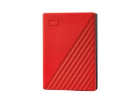 External HDD WESTERN DIGITAL My Passport 6TB USB 2.0 USB 3.2 Red WDBR9S0060BRD-WESN