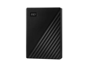 External HDD WESTERN DIGITAL My Passport 6TB USB 2.0 USB 3.2 Black WDBR9S0060BBK-WESN