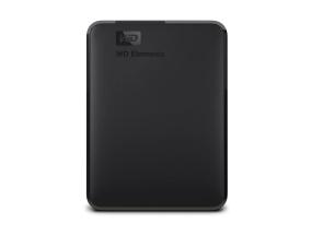 External HDD WESTERN DIGITAL Elements Portable WDBU6Y0050BBK-WESN 5TB USB 3.0 Colour Black...