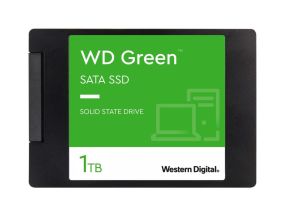 SSD WESTERN DIGITAL Green 1TB SATA 3.0 SLC Read speed 545 MBytes/sec 2,5&quot; MTBF 1000000 hours...