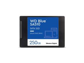 SSD WESTERN DIGITAL Blue SA510 250GB SATA 3.0 Write speed 440 MBytes/sec Read speed 555 MBytes...