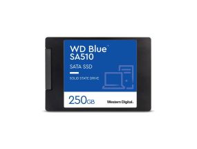 SSD WESTERN DIGITAL Blue SA510 250GB SATA 3.0 Write speed 440 MBytes/sec Read speed 555 MBytes...