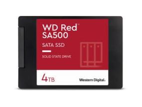 SSD WESTERN DIGITAL Red SA500 4TB SATA 3.0 Write speed 520 MBytes/sec Read speed 560 MBytes/sec 2...