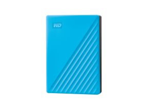 External hard drive HDD WESTERN DIGITAL My Passport 4TB USB 2.0 USB 3.0 USB 3.2 Color Blue WDBPKJ0040BBL-WESN