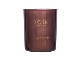 Scented candle JOIK Caffe crema in a glass cup 150g