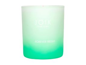 Scented candle JOIK Forever Fresh in a glass cup 150g