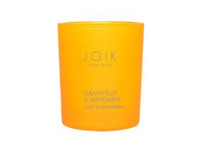 Lõhnaküünal JOIK Greip & mandariin klaastopsis 150g