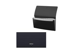 Lõõtsmapp ERICH KRAUSE C65 12-osaline must