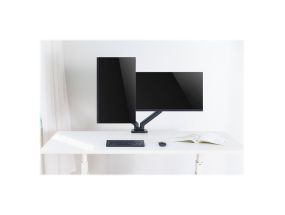 TECHLY Double Monitor Desk Stand 17-32in