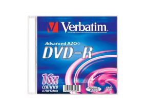 VERBATIM 43547 DVD-R Verbatim slim jew