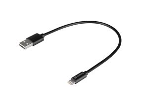 SANDBERG USB&gt;Lightning MFI 0.2m Black