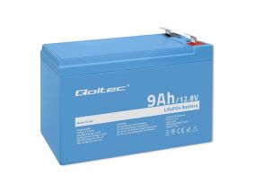 QOLTEC 53700 LiFePO4 battery / 9Ah