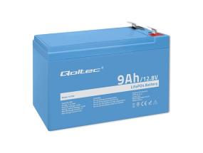 QOLTEC 53700 LiFePO4 battery / 9Ah