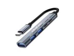 QOLTEC 53790 Hub Adapter USB C 3.1 5w1