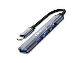 QOLTEC 53792 Hub Adapter USB C 3.1 4in1