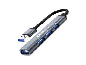QOLTEC 53793 Hub Adapter USB 3.0 4in1
