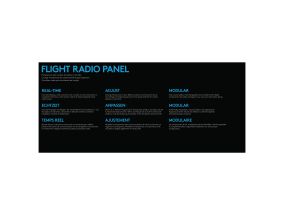 LOGI G Saitek Pro Flight Radio Pan