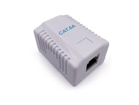 GEMBIRD CAT6A FTP single port surface mo