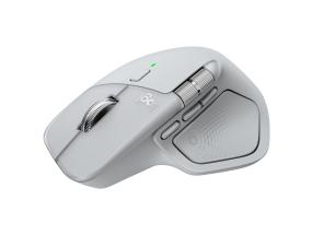 LOGI MX Master 4 Mouse Pale Grey