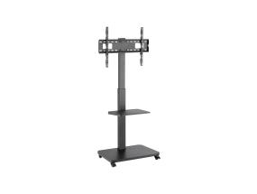GEMBIRD TV floor stand with caster wheel