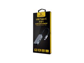 GEMBIRD Multi Port Adapter USB Type C